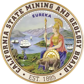 State Mining and Geology Board logo